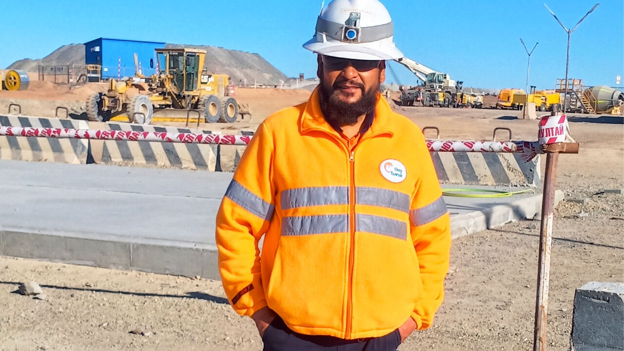 Meet Abubakar from Oyu Tolgoi