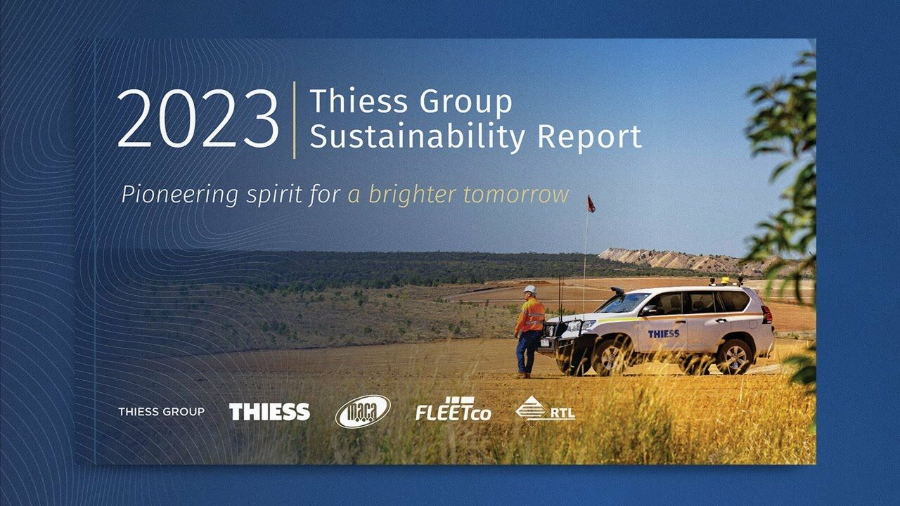 Thiess Group 2023 Sustainability Report highlights