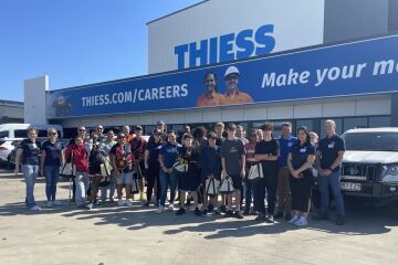 Thiess hosts industry experience day in Mackay for local students